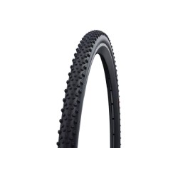 SCHWALBE Pneu X One Bite 700X33C Tubeless Easy HS481 Super Ground Noir
