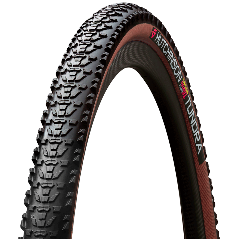 HUTCHINSON Pneu Tundra 700x45 Tubeless Ready HardSkin Noir Marron