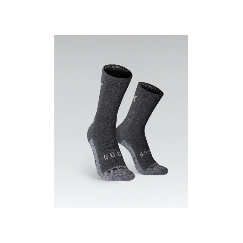 GOBIK Chaussettes Hiver Merino Deep Iron