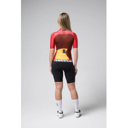 Gobik ATTITUDE 2.0 BARBERRY Women's short-sleeved jersey