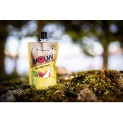 BAOUW Compote Energétique Bio 90g Poire-Pomme-Menthe