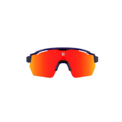 AZR Lunettes RACE RX Crystal Bleu - Blanc / Rouge Iridium
