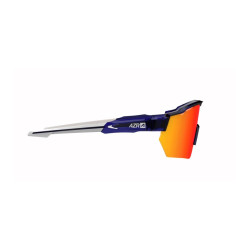 AZR Lunettes RACE RX Crystal Bleu - Blanc / Rouge Iridium