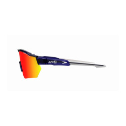 AZR Lunettes RACE RX Crystal Bleu - Blanc / Rouge Iridium