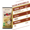 BAOUW Barre Énergétique Bio EXTRA Vanille-Macadamia 50g