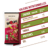 BAOUW Barre Énergétique Bio EXTRA Framboise Pistache 50g