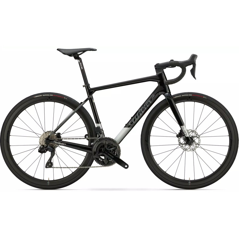 WILIER Route GARDA - 105 2x12V - M - Roues carbones SWR EVO 40 - Noir