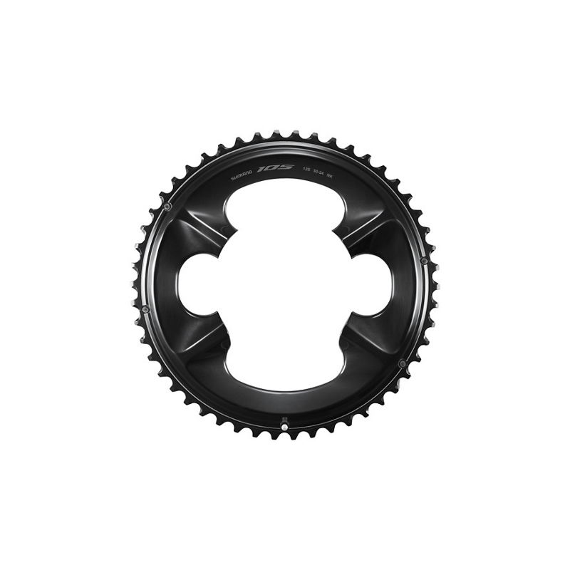 SHIMANO Plateau 50 Dents 105 R7100 Noir 12 Vitesses