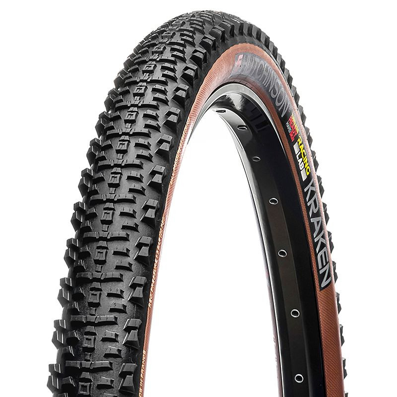 HUTCHINSON Pneu Kraken RLAB 29X2.30 Tubeless Ready 66Tpi Flanc Marrons
