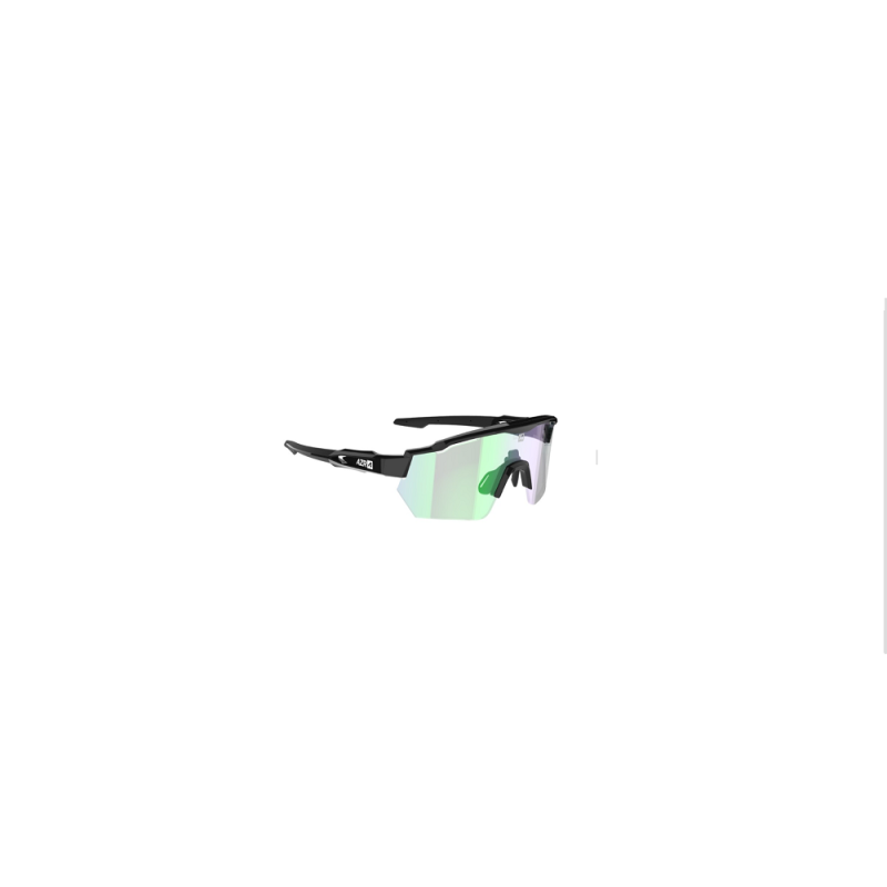 AZR Kromic Race RX Noire Vernie Ecran Irisé Vert Photochromique Cat 1 à 3