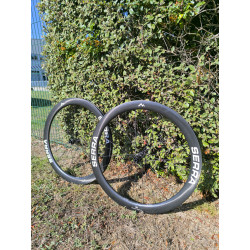 SERRA Paire de Roues TEMPO 50 Blanches à Disque 1270 grammes