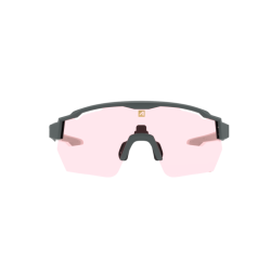 Lunettes KROMIC RACE RX Carbone Mate Vernie / Ecran Irisé Rose