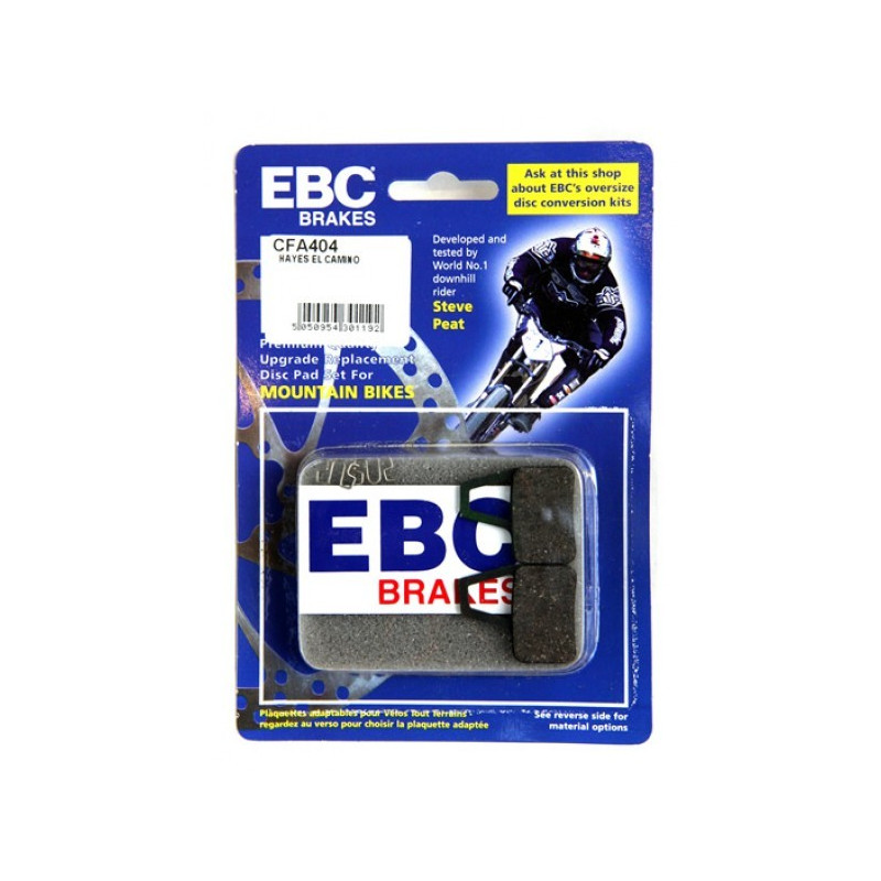 Plaquettes EBC Hayes El Camino