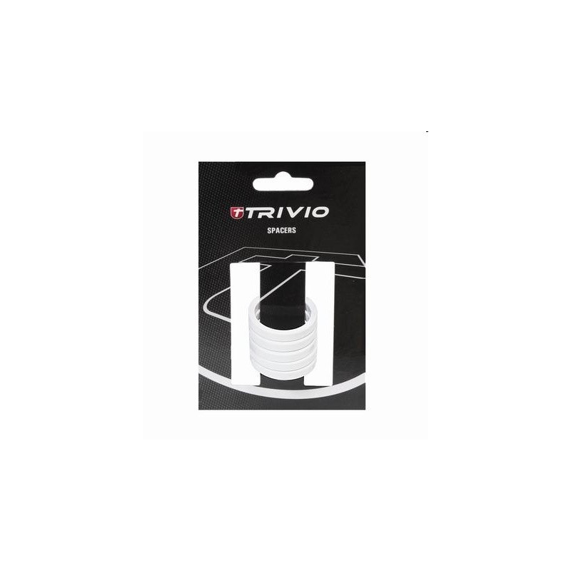 TRIVIO Entretoises de direction Alu blanc