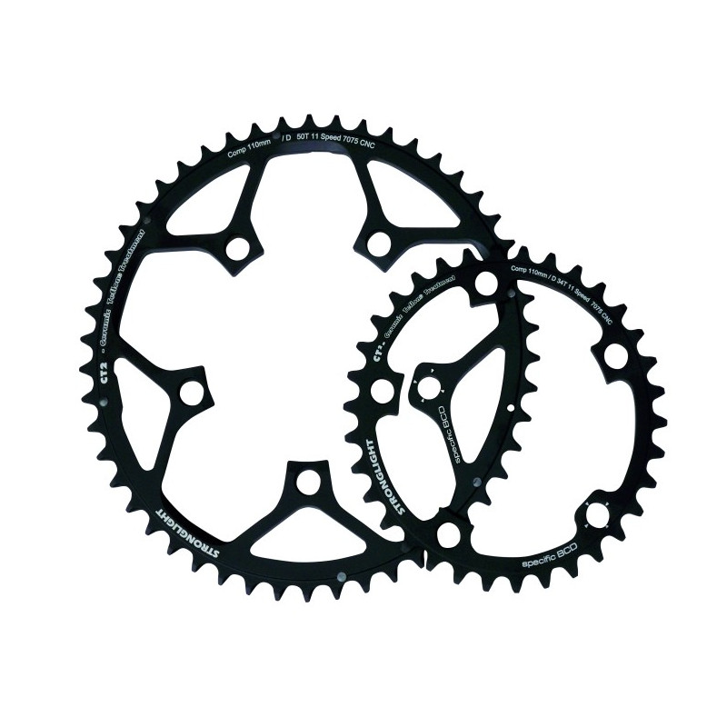 Plateau Stronglight CT 2 Campagnolo 110 11 vitesses