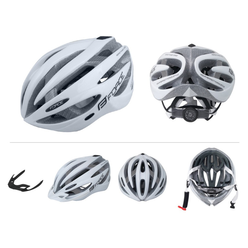 FORCE Casque Star L - XL Blanc Gris