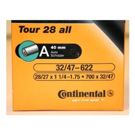 CONTINENTAL Chambre a air Tour 28 all schrader