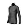 BRYNJE Sous-Maillot Manches Longues Col Montant Thermo Noir