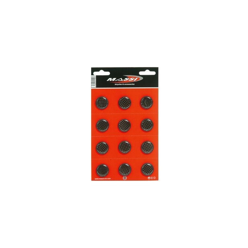 MASSI handlebar alu-carbon caps