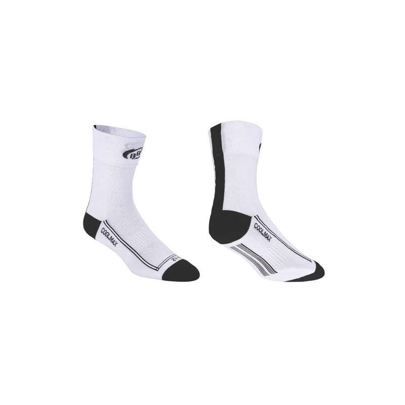 BBB FOLDFEET white socks