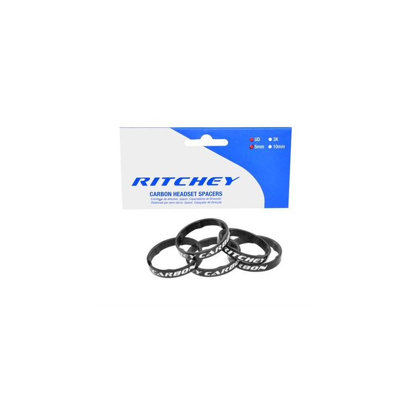 RITCHEY Entretoise direction carbone UD
